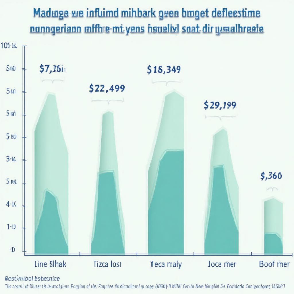 Gráficos de investigación sobre inflación en Argentina